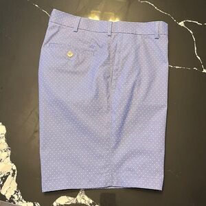 Peter Millar Blue Polka Dot Men's Shorts